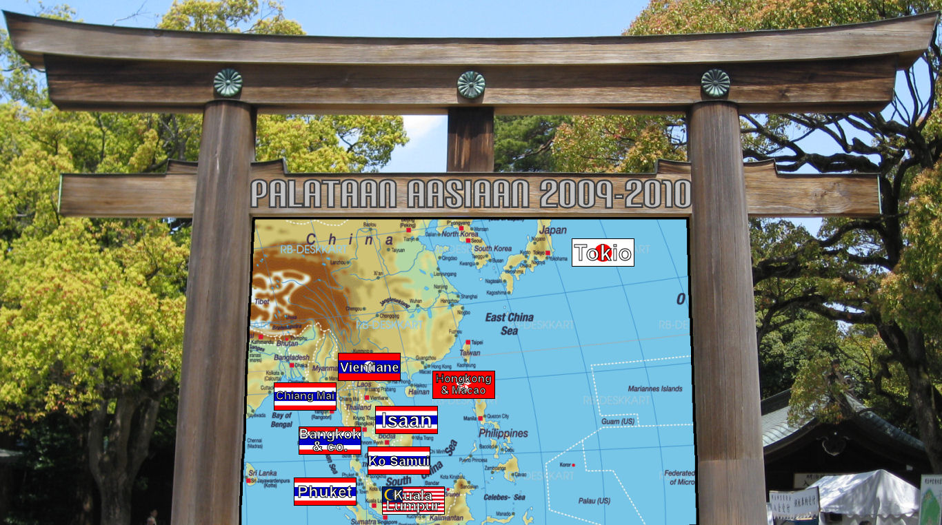 Palataan Aasiaan 2009-2010